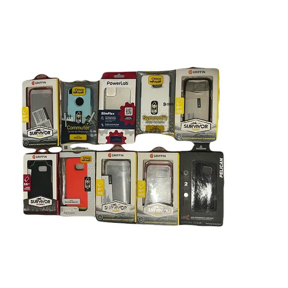 A Bundle Of 10 Brand New Phone Cases - Picture 1 of 12